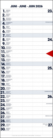 STREIFENPLANER - BÜROPLANER - FAMILIENPLANER - KÜCHENPLANER